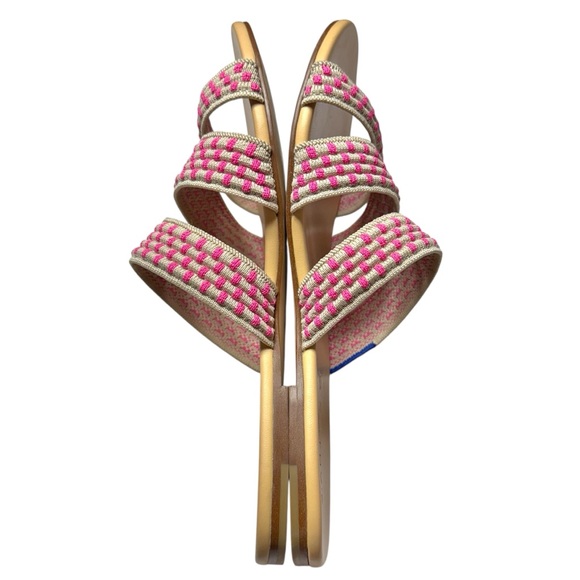 Rothy’s The Triple Band in Hot Pink Basket Stitch Size 7.5 - Picture 7 of 9